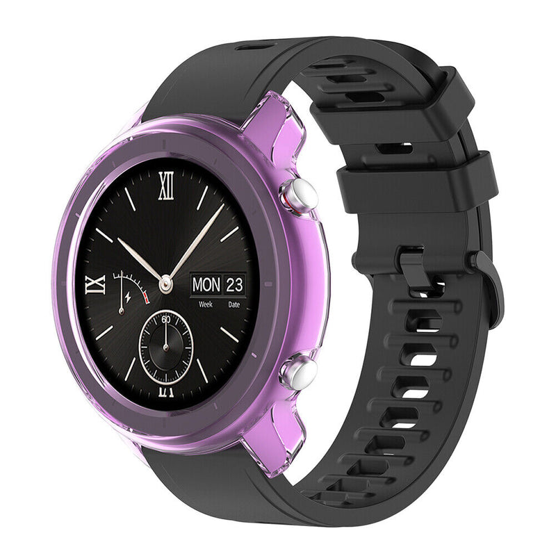 Soft TPU Watch Case Cover for Amazfit GTR 42mm Bumper Smart Watch Accessories