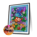Diamond Painting Kit 5D Special Shaped DIY Clownfish Rhinestone Picture Ornam