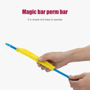 18pcs Hair Rollers Heatless Hair Wave Curling Net Spiral Curls Hairdresser Tools