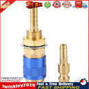 6mm Water Cooled Gas Adapter M6 Welding Torch Quick Hose Connector (Blue) Newly