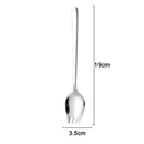 2 In 1 Spork Soup Tableware Set Salad Noodle Cutlery Hot J4M9 Tool Fork C2V9