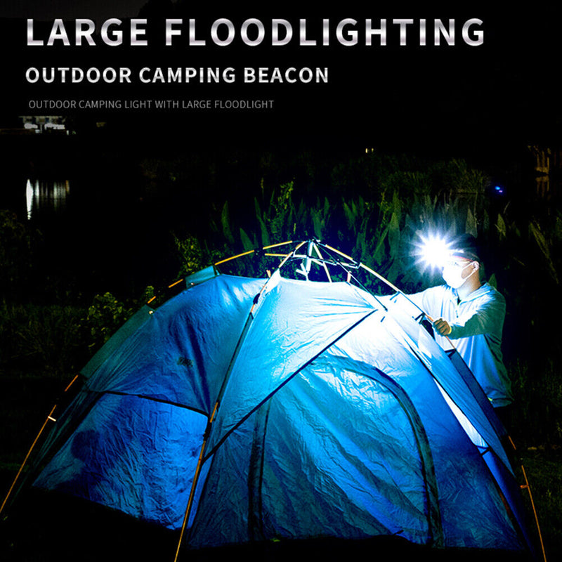 Built-in Battery Rechargeable Headlight Camping Hiking Fishing Strong Headlamp