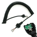 for ICOM HM-152 HM-154 Microphone Replacement Cable 8-pin Modular RJ45`