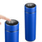 Digital Thermal Water Cup Touch Display Temperature Vacuum Flasks (Blue) Newly