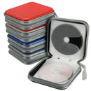 40pcs Capacity Disc CD DVD Wallet Storage Organizer Case Holder(Red)