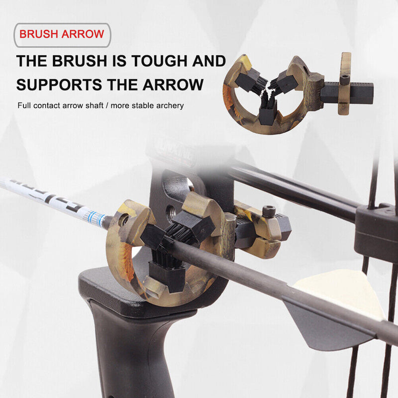 1 Set Bow Brush Rest Table Replacement Brushes Recurve Bow Rest Bow Accessori