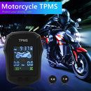 Waterproof Motorcycle TPMS Tire Pressure Monitoring System with External Sensors