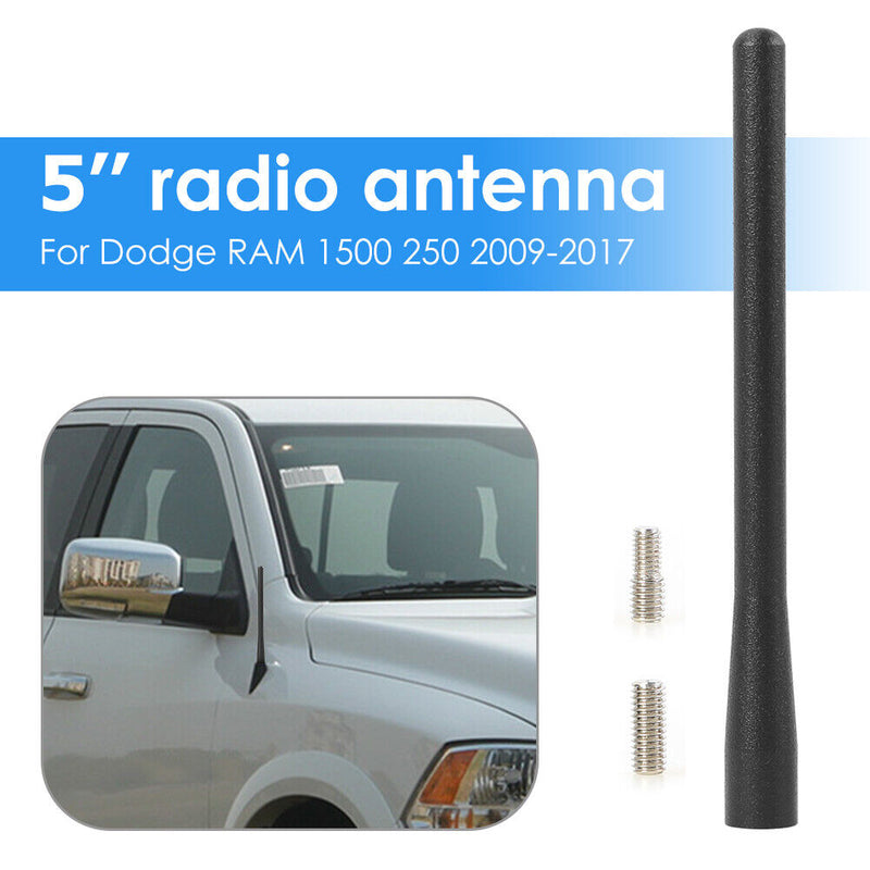 125mm Short Roof Radio Aerial Antenna Mast for Dodge RAM 1500 2500 2009-2017