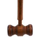Crafted Court Hammer Gavel Handmade Wooden Auction Judge U6L8 Lawyer Jian K9Q0