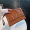 #A Fashion Envelope Evening Bag Clutch Purse Pu Leather Handbag Banquet Purse Pa