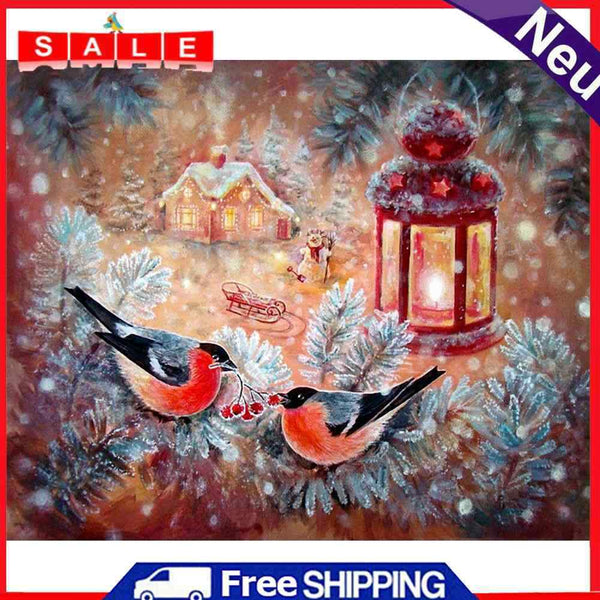 Frameless Dessert House Oil Paint By Numbers DIY Kit Handmade Drawing On Canvas