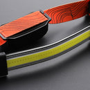 COB LED Headlamp Riding Running Head Torch Light USB Rechargeable Camping Lamp