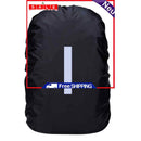 Waterproof Backpack Rain Cover Hi-Visibility Cross Buckle Strap Briefproof Cover