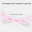 Makeup Tools 4 Styles Eyebrow Shaper Kit Eyebrow Stencil Thrush Card Grooming