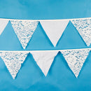 12 Flags 3.2m Tropical Flower Flags Pennant Wedding Birthday Party Decor