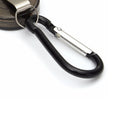 Metal Retractable Keychain Anti-Lost Anti-Theft EDC Keyring Buckle (Black) Newly
