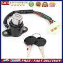 Motorcycle Motorbike Ignition Switch with Wire+2 Key for CB125 CM400 CM450