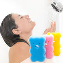 Child Bath Sponge Soft Baby Rubbing Brush Cartoon Bath Artifact (Bear) Newly