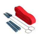 5pcs Professional Portable Piano Tuning Tuner Mute Kit Piano Fixing Tools P