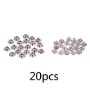 20pcs Copper Leather Craft Belt Wallet Solid Brass Nail Rivets Screws(1) Newly