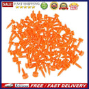 100pcs Mini Golf Tees Plastic Golf Nail Limit Pin Outdoor Golfer Accessory