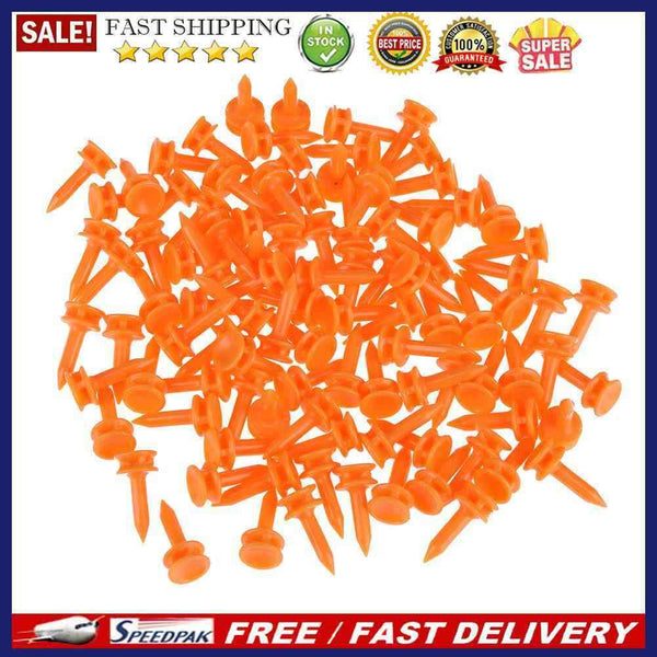100pcs Mini Golf Tees Plastic Golf Nail Limit Pin Outdoor Golfer Accessory