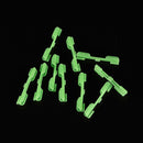 10pcs Fishing Glow Stick Clip Fluorescent Light Sticks Night Fishing Clip o