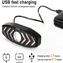 Waterproof Turn Signal Light Bicycle Taillight Bike Rear Lights LED Indicator