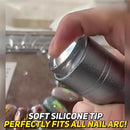 with Flat Silicone Head Portable Nail Presser Lamp UV Led Mini UV Light Presser