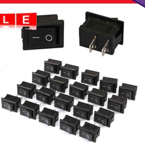 20PCS OFF/ONE Boat Car Rocker Water Supply Switch-Black # 3YE