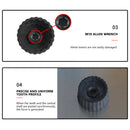 5 in 1 Bicycle Wrench Spanner Sockets Bike Bottom Bracket Extractor Black