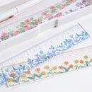 Floral Student Acrylic Multi-function Creative Stationery Drawing Tools Ruler