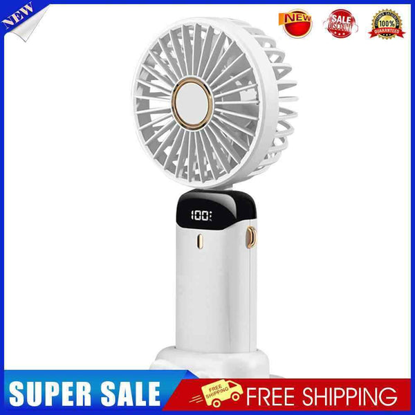 #A Portable Handheld Fan Hanging Neck Home Office Desktop Summer Air Cooling Fan
