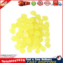 100pcs Luminous Glowing Stones Glow in the Dark Garden Decor Pebble (E) Newly