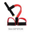 Yoga Fitness Resistance Bands Exercise Equipment Elastic Workout Gym Pull Rope