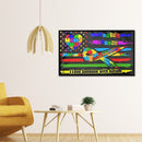 5D Diamond Painting Autism Flag Full Round Drill Rhinestone Kit