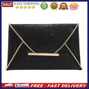 Sequins Pattern Envelope Bag Women Fashion Solid Color Trendy Briefcase Pouch