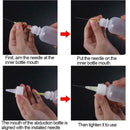 2PCS Needle Tip Bottle Liquid Flux Dispenser Oil Solvent 50ML 0.7 M3O0 B2V0