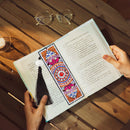 5D DIY Special Shaped Diamond Painting Leather Bookmark for School Office Newly