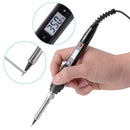 Tips 110V 220V LCD Digital Adjustable Temperature Electric Soldering Iron