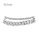 Fashion Adjustable Diamond Anklet Cuban Link Layered Accessory Chunky Chain