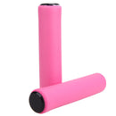 Bike Grips UltraLight Silicone Material Handlebar MTB Bicycle Grip(Pink) Newly