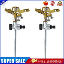 Adjustable Rotate Watering Sprinkler Garden Metal Irrigation System (2pcs)