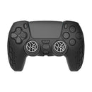 4pcs Silicone Controller Thumb Stick Grip Cap for PS5/PS4/Xbox One (Black) Newly