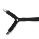 Slip-Resistant Elastic Fastener Mattress Clip Belt Grippers Bed Sheets Buckle