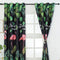 Pink Birds Printed Home Blackout Curtains Bedroom Windows Decorative Drapes