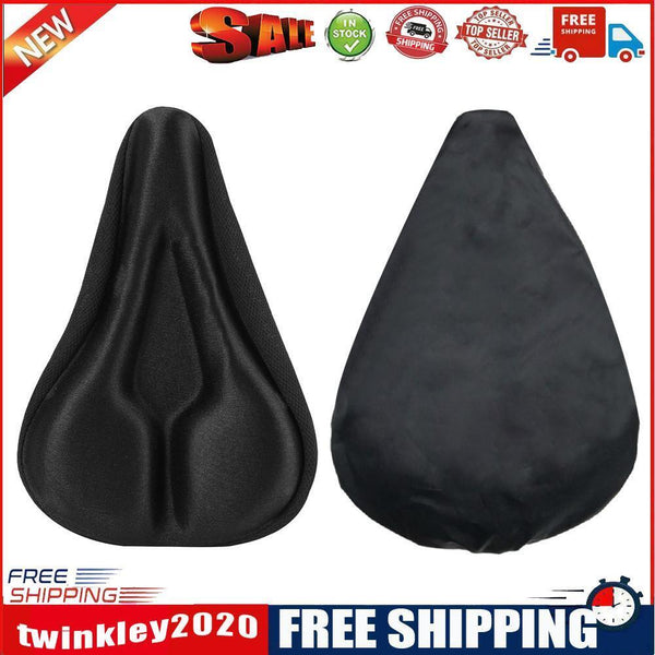 Bicycle Saddle Pad MTB Mountain Bike Sponge Soft Cushion Cycling Seat Cover