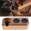 Mat Stand Espresso Coffee Knock Box Coffee Filter Tamper Holder Tamper Station