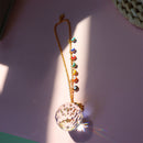 Colorful Crystal Wind Chimes Pendant Prisms Jewelry Home Garden Hanging Craft