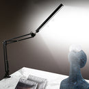 LED Folding Long Arm Eye Protection Reading Study Desk Light (12W Black) Newly